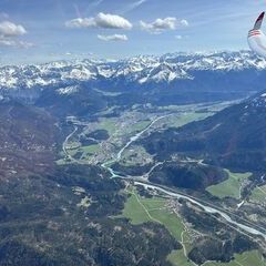 Verortung via Georeferenzierung der Kamera: Aufgenommen in der Nähe von Ostallgäu, Deutschland in 2800 Meter